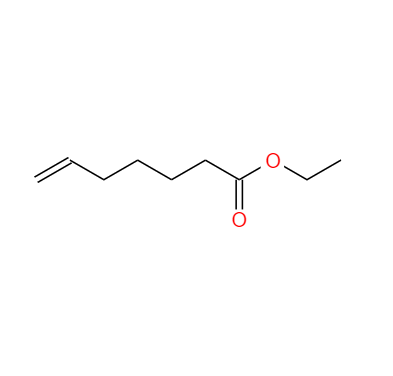 CAS：25118-23-4，中文名稱：6-庚烯酸乙酯 英文名稱：Ethyl 6-heptenoate 