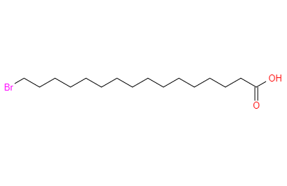 CAS：2536-35-8，中文名稱：16-溴十六烷酸 英文名稱：16-BROMOHEXADECANOICACID 