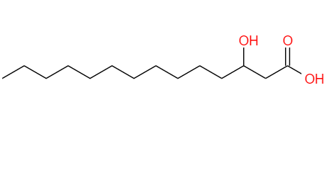 CAS：1961-72-4，中文名稱：3-羥基十四烷酸 英文名稱：HYDROXYMYRISTICACID,3-(SG) 