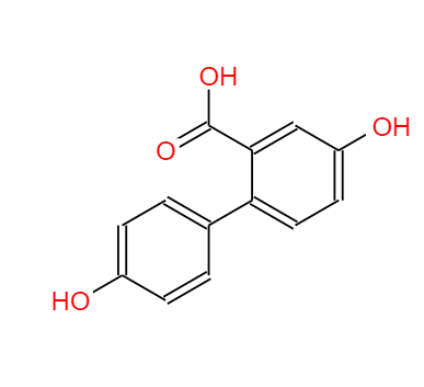 CAS：53197-57-2，中文名稱：4,4-二羥基-[1,1-聯(lián)苯]-2-羧酸 英文名稱：4,4'-Dihydroxy-biphenyl-2-carboxylic acid 