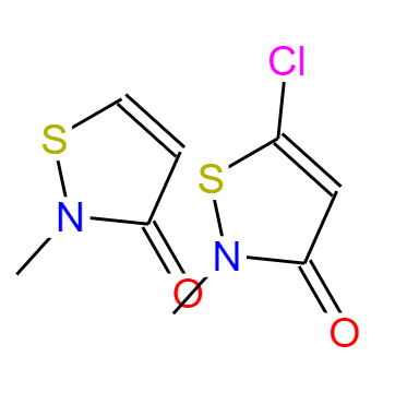 CAS：55965-84-9，中文名稱：異噻唑啉酮 