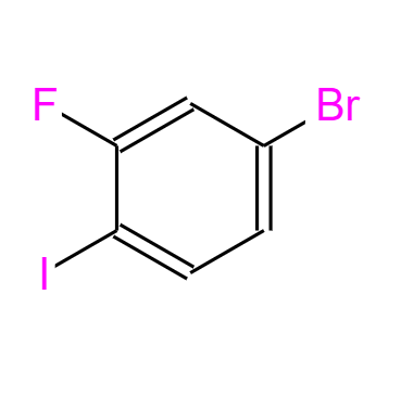 CAS：105931-73-5，中文名稱： 2-氟-4-溴碘苯 英文名稱： 1-Bromo-3-fluoro-4-iodobenzene 