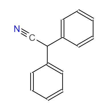 CAS： 86-29-3,中文名稱： 二苯乙腈 英文名稱： Diphenylacetonitrile 