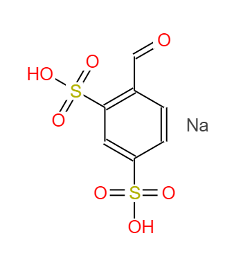 CAS：33513-44-9,中文名稱：苯甲醛-2,4-二磺酸鈉 英文名稱：Sodium4-formylbenzene-1,3-disulfonate 