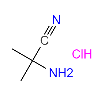 CAS：50846-36-1,中文名稱：2-氨基-2-甲基丙腈鹽酸鹽 英文名稱：2-Amino-2-methylpropanenitrilehydrochloride 