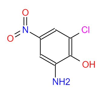 CAS：6358-09-4,中文名稱：2-氨基-6-氯-4-硝基苯酚 英文名稱：2-Amino-6-chloro-4-nitrophenol 