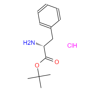 CAS：3403-25-6,中文名稱：D-苯丙氨酸叔丁酯鹽酸鹽 英文名稱：H-D-Phe-OtBu.HCl 