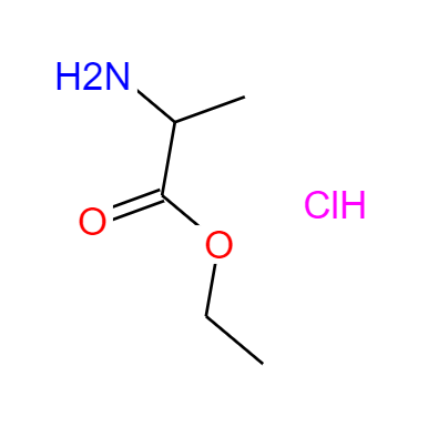 CAS：617-27-6,中文名稱(chēng)：DL-丙氨酸乙酯鹽酸鹽 英文名稱(chēng)：Ethyl 2-aminopropanoate hydrochloride 
