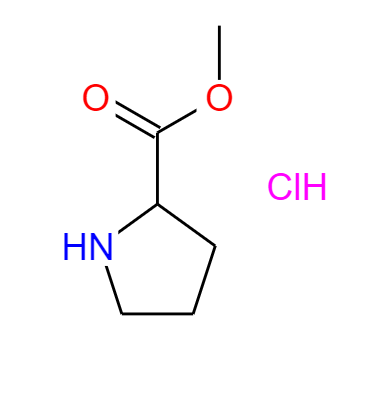 CAS：79397-50-5,中文名稱：DL-脯氨酸甲酯鹽酸鹽 英文名稱：H-DL-Pro-OMe.HCl 