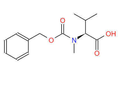 CAS：42417-65-2,中文名稱：N-芐氧羰基-N-甲基-L-纈氨酸 英文名稱：Cbz-N-methyl-L-valine 