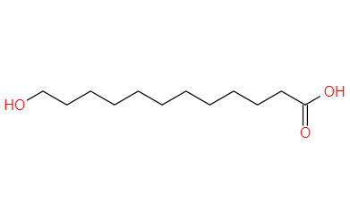 CAS： 505-95-3，中文名稱： 12-羥基十二酸 英文名稱：12-Hydroxydodecanoicacid 