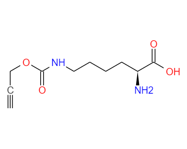CAS： 1428330-91-9，中文名稱： N-Ε-炔丙氧基羰基-L-賴氨酸鹽酸鹽 英文名稱：N-ε-propargyloxycarbonyl-L-lysine hydrochloride 