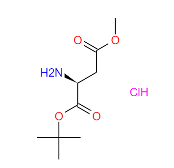  CAS： 34582-30-4，中文名稱： (S)-1-氨基琥珀酸4-甲酯叔丁酯鹽酸鹽