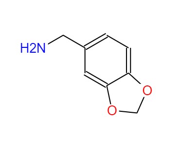  CAS： 2620-50-0，中文名稱： 胡椒基胺 英文名稱：Piperonylamine