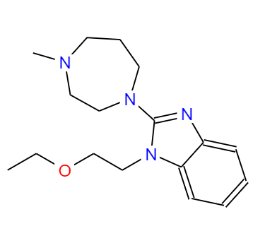 CAS： 87233-61-2，英文名稱：Emedastine 