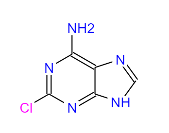 CAS： 1839-18-5，中文名稱： 2-氯腺嘌呤 英文名稱：2-chloro-9H-purin-6-amine 