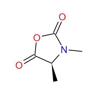 CAS： 58311-53-8，中文名稱： (S)-3,4-二甲基惡唑烷-2,5-二酮 英文名稱：(S)-3,4-Dimethyloxazolidine-2,5-dione 