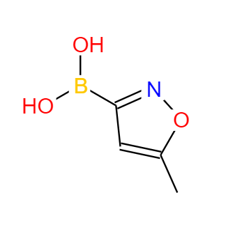 CAS： 1373229-27-6，英文名稱：(5-methyl-1,2-oxazol-3-yl)boronic acid 
