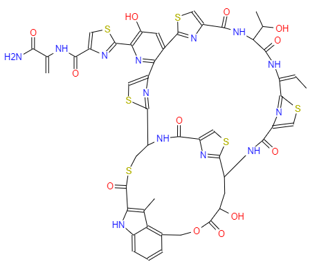CAS： 56377-79-8，中文名稱： 那西肽 英文名稱：Nosiheptide 