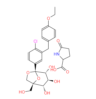 CAS： 1210344-83-4，中文名稱： 埃格列凈 英文名稱：Ertugliflozin 