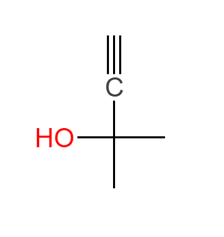  CAS： 115-19-5，中文名稱： 2-甲基-3-丁炔-2-醇 英文名稱：2-Methyl-3-Butyn-2-ol