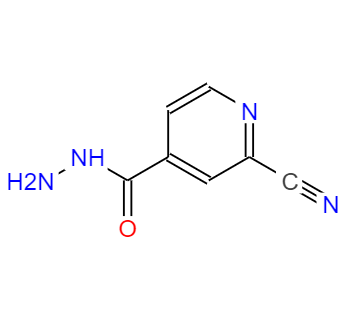 CAS： 135048-32-7，中文名稱： 2-氰基異煙酰肼 英文名稱：2-Cyanoisonicotinohydrazide 