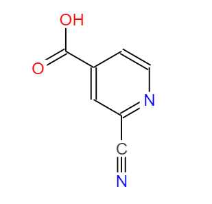 CAS： 161233-97-2，中文名稱： 2氰基-4-吡啶羧酸 英文名稱：-Cyano-4-pyridinecarboxylicacid 