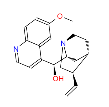 CAS： 56-54-2，中文名稱： 奎尼丁 英文名稱：Quinidine 