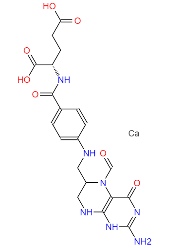 CAS： 1492-18-8，中文名稱： 亞葉酸鈣 英文名稱： Calcium folinate 