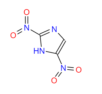 CAS： 5213-49-0，中文名稱： 2,4-二硝基咪唑 英文名稱：2,4-Dinitro-1H-imidazole 