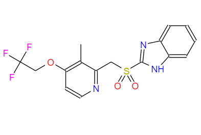 CAS： 131926-99-3，中文名稱(chēng)： 蘭索拉唑磺酰化物 英文名稱(chēng)：LANSOPRAZOLE SULFONE 