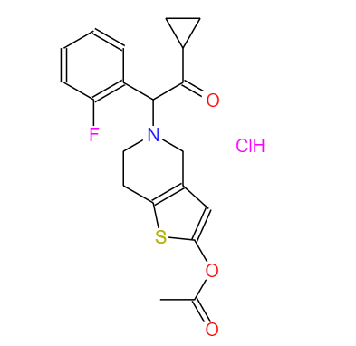 CAS： 389574-19-0，中文名稱： 鹽酸普拉格雷 英文名稱：Prasugrenhydrochloride 