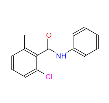 CAS： 1386861-46-6，中文名稱： 2-氯-6-甲基-N-苯基苯甲酰胺 英文名稱：2-Chloro-6-methyl-N-phenylbenzamide 