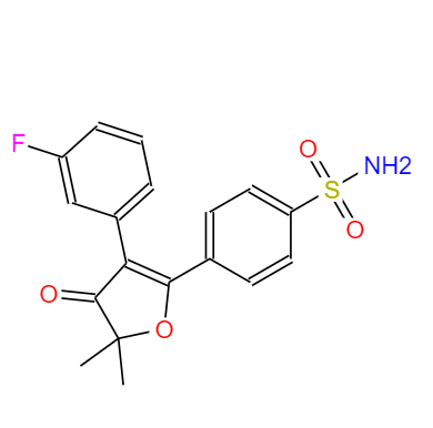 CAS： 301692-76-2，中文名稱： 帕馬考昔 英文名稱：Polmacoxib 