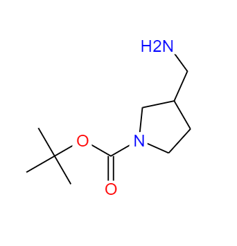  CAS： 270912-72-6，中文名稱： 1-Boc-3-氨甲基吡咯烷 英文名稱：(R)-1-Boc-3-(aminomethyl)pyrrolidine