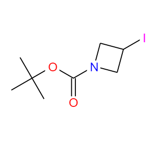 CAS： 254454-54-1，中文名稱： 1-Boc-3-碘氮雜環(huán)丁烷 英文名稱：tert-butyl 3-iodoazetidine-1-carboxylate 