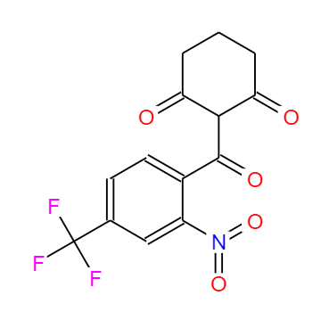 CAS： 104206-65-7，中文名稱： 尼替西農(nóng) 英文名稱：2-(2-nitro-4-trifluoromethylbenzoyl)-1,3-cyclohexanedione 