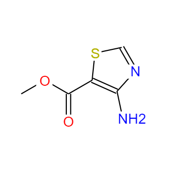 CAS： 278183-10-1，中文名稱： 4-氨基-5-噻唑甲酸甲酯 英文名稱：Methyl4-aminothiazole-5-carboxylate 