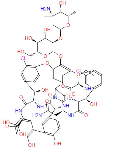 CAS： 1404-90-6，中文名稱： 萬古霉素 英文名稱：VANCOMYCIN 