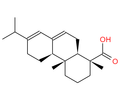 CAS： 514-10-3，中文名稱： 松香酸 英文名稱：Abieticacid 
