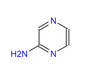 CAS： 5049-61-6，中文名稱： 2-氨基吡嗪 英文名稱：2-Aminopyrazine 