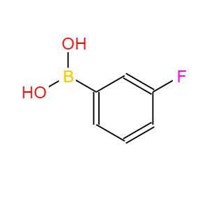 CAS： 768-35-4，中文名稱： 3-氟苯硼酸 英文名稱：3-Fluorophenylboronic acid 