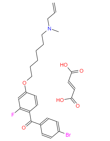 CAS： 189197-69-1，英文名稱：Ro48-8071fumarate 