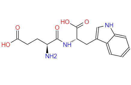 CAS： 38101-59-6，中文名稱： 谷氨酰色氨酸 英文名稱：H-GLU-TRP-OH 