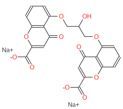 CAS： 15826-37-6，中文名稱： 色甘酸鈉 英文名稱：SodiuM croMoglycate 