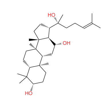 CAS： 30636-90-9，中文名稱： 原人參二醇 英文名稱：20(S)-Protopanaxadiol 