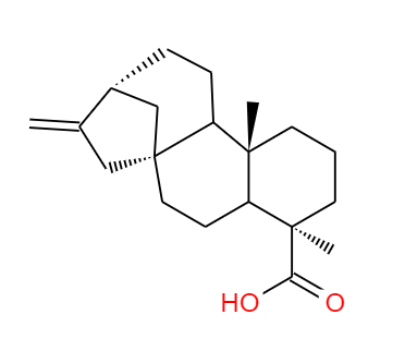 CAS： 6730-83-2，中文名稱(chēng)： 異貝殼杉烯酸 英文名稱(chēng)：Kaurenoicacid 