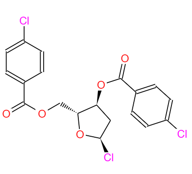 CAS： 21740-23-8，中文名稱： 1-氯-2-脫氧-3,5-二-O-對氯苯甲?；?D-核糖