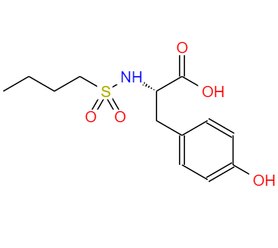 CAS： 149490-60-8，中文名稱(chēng)： N-(丁基磺?；?-L-酪氨酸 英文名稱(chēng)：N-Butylsulfonyl-L-tyrosine 