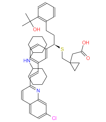 CAS： 577953-88-9，中文名稱(chēng)： 孟魯斯特二環(huán)己胺鹽 英文名稱(chēng)：Montelukast Dicyclohexylamine Salt 